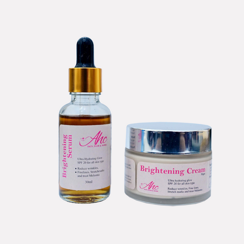 Pack of 2 Brightening Serum (30ml) & Brightening Cream (50g)